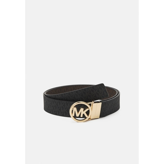 Michael Kors Black Logo Reversible Belt (558444-2973) Women