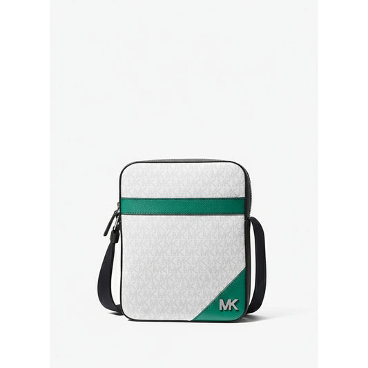 Michael Kors Cooper Crossbody Bag White Green, Men