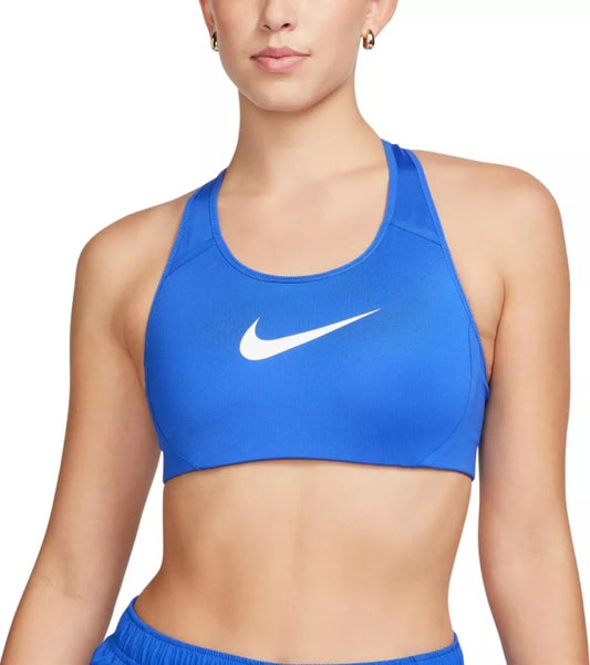 Nike Blue Racerback Sports Bra, Women