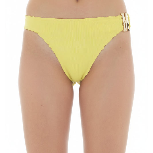Moschino Ribbed Bikini Bottom Yellow (A59249503-0021) Women