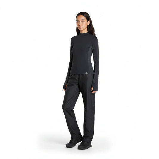Nike Black Long Sleeve Athletic Top, Women