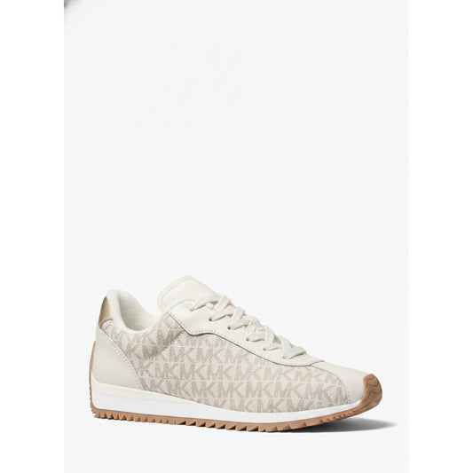 Michael Kors Rhodes Logo Print Sneaker Vanilla, Women