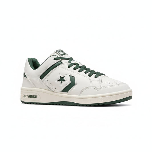 Converse Weapon Low White Green Sneakers, Women