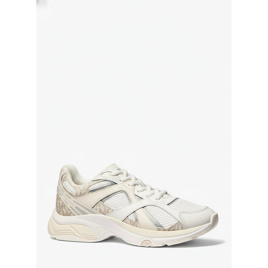 Michael Kors Leo Trainer Sneakers Vanilla Combo (42S5LEFS4D-VANILLA-COMBO) Men