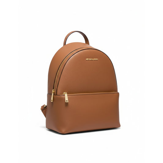 Michael Kors Sheila Saffiano Backpack Brown, Women