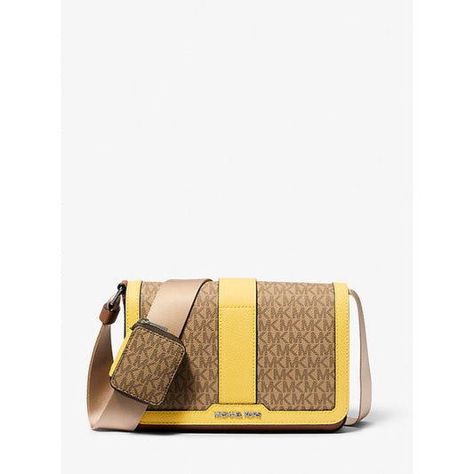 Michael Kors Mini Crossbody Bag with Pouch Beige (37S5LCOM6B-JUNGLE) Women