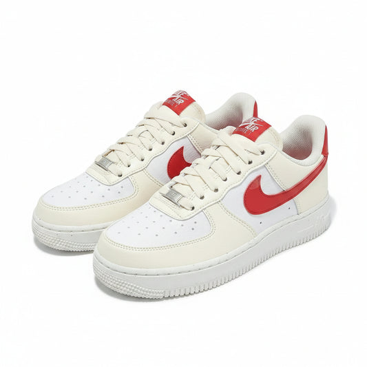 Nike Air Force 1 Low '07 Next Nature Pale Ivory University Red (DC9486-109) Women