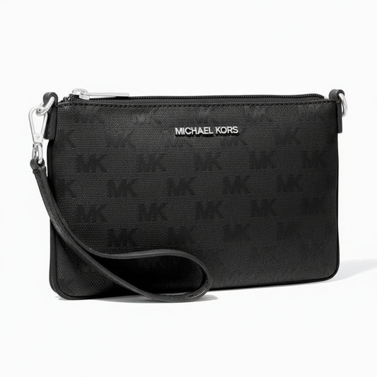 Michael Kors Jet Set Travel Wristlet Black, Women