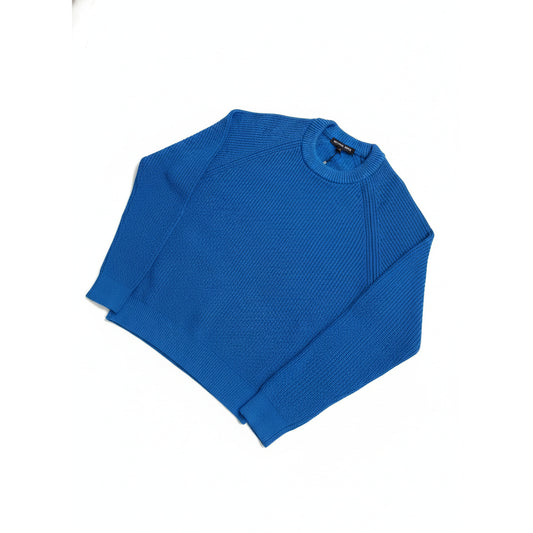 Michael Kors Blue Knit Sweater Grecian Blue, Men