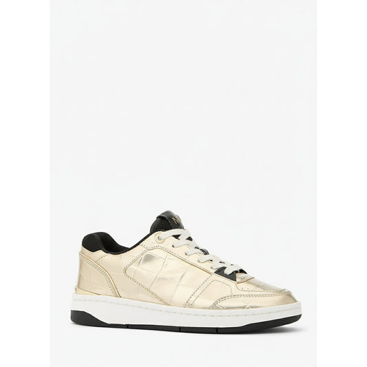 Michael Kors Gold Metallic Sneakers Low-Top (43F4RBFS1M-GOLD) Women