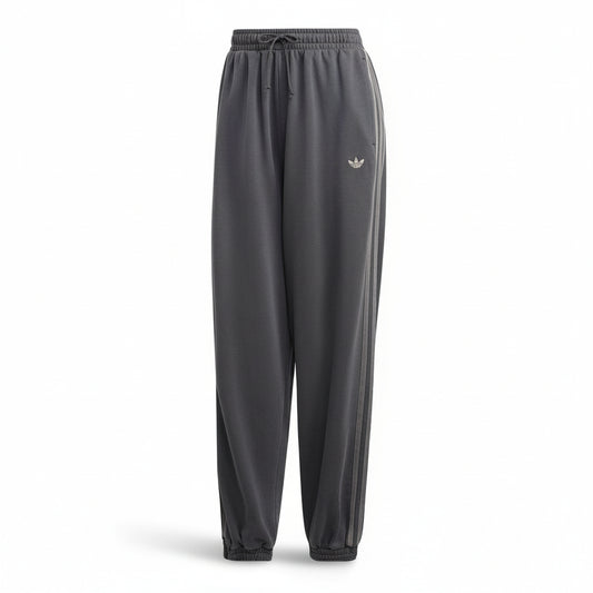 Adidas Oversized Cuffed Joggers Charcoal Grey, Women