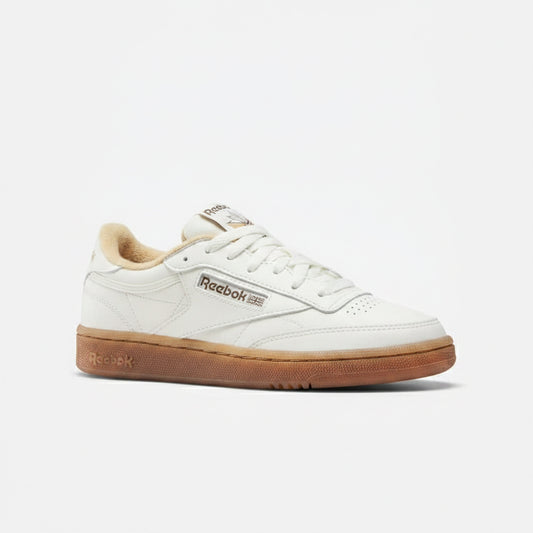 Reebok Club C 85 White Gum Sole Sneaker, Women