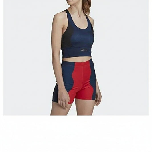 Adidas Navy Sports Bra Running Top, Women