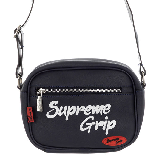 Supreme Grip Script Logo Crossbody Bag Navy, Unisex