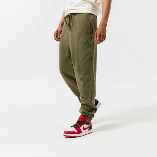 Jordan Fleece Pants Green, Men
