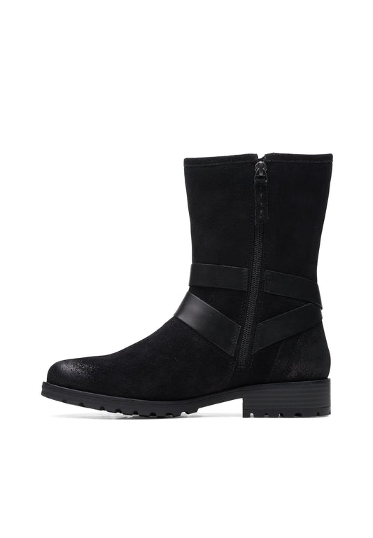 Clarks Clarkwell Mid - D Black (CL111N0FI-Q11) Women