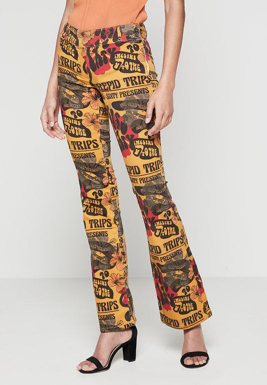 6N3JJ5150000 JJ5150 FLARE TROUSERS   UO Women