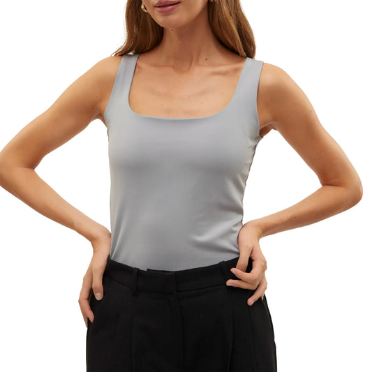 Vero Moda Million Square SL Shirt (10305800-GRIFFIN) Women