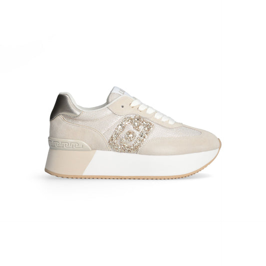 DREAMY 02 - SNEAKER COW SUEDE/LAMIN Women