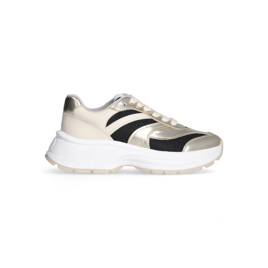 EVA 03 - SNEAKER METALLIC CALF LEAT Women