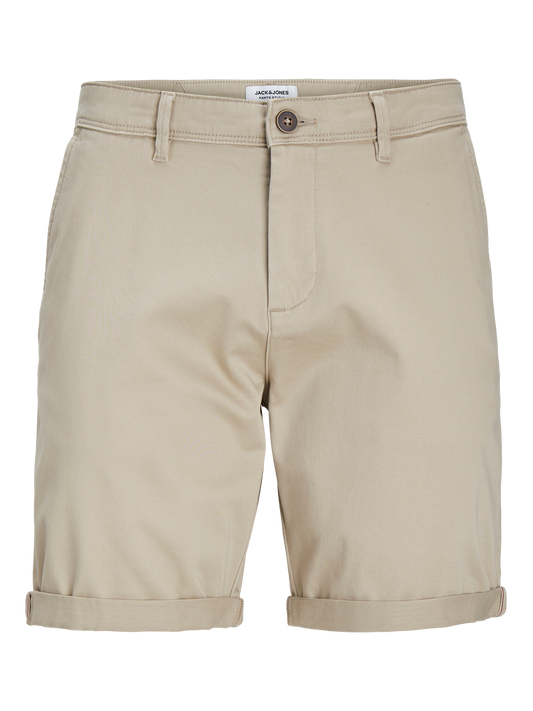 Jack & Jones Junior JPSTBOWIE JJSHORTS SOLID SN JNR Oxford Tan (12172213-Oxford Tan) Kids