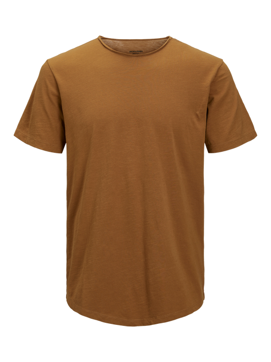 Jack & Jones Essentials JJEBASHER TEE O-NECK SS NOOS Mulch (12182498-Mulch) Men