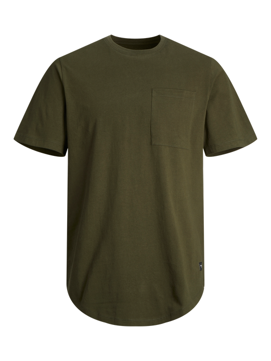 Jack & Jones Essentials JJENOA POCKET TEE SS CREW NECK NOOS Black (12210945-Black) Men
