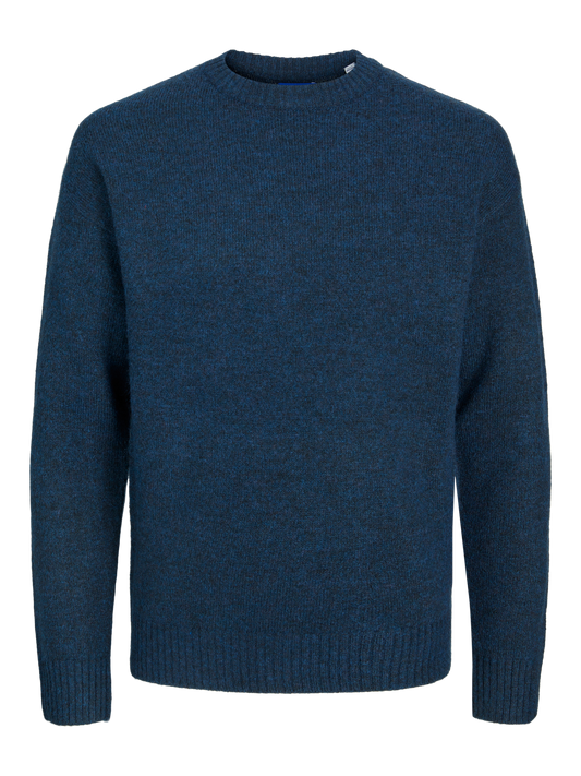 Jack & Jones Originals JOROLLIE KNIT CREW NECK SN Black (12215468-Black) Men