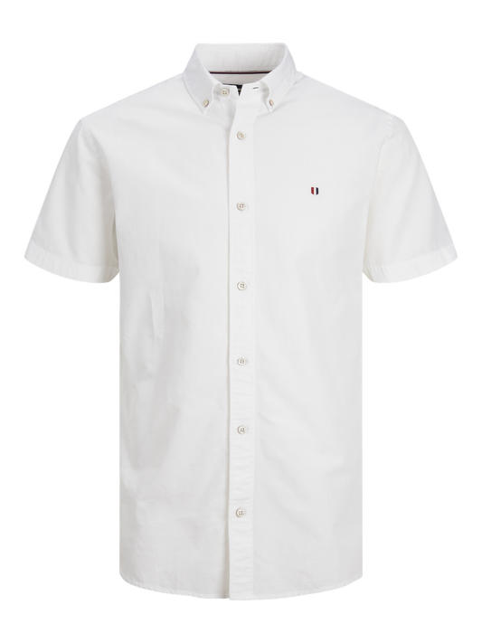 Jack & Jones Premium JPRBLUSUMMER SHIELD SHIRT S/S LN White (12233118-White) Men