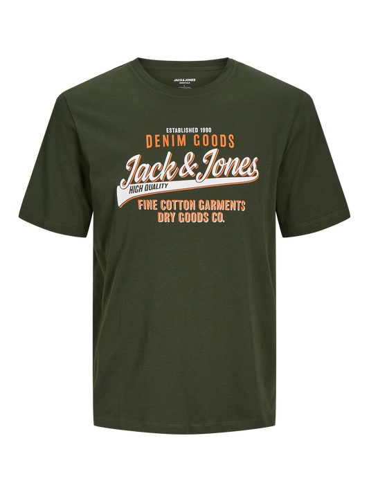 Jack & Jones Essentials JJELOGO TEE SS O-NECK 2 COL AW24 SN (12254862) Men
