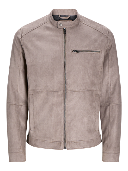 Jack & Jones Essentials JJEDYLAN BIKER JACKET NOOS Sedona Sage (12264806-Sedona Sage) Men