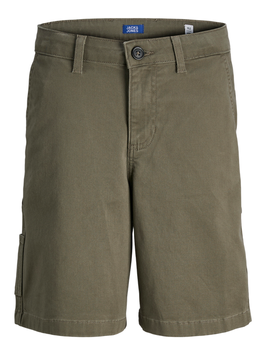 Jack & Jones Junior JPSTTONY CO JJCARPENTER SHORTS SN JNR Elmwood (12268938-Elmwood) Kids