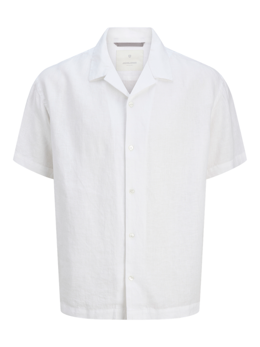 Jack & Jones Premium JPRCCLAWRENCE LINEN RESORT S/S SHIRT LN Tea Leaf (12277240-Tea Leaf) Men