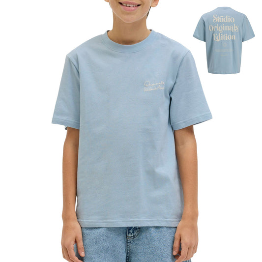 Jack & Jones Acapulco Shirt (12278373-SKYWAY) Kids