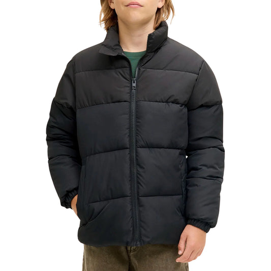Jack & Jones Maze Puffer Collar Winterjacket (12279725-BLACK) Kids