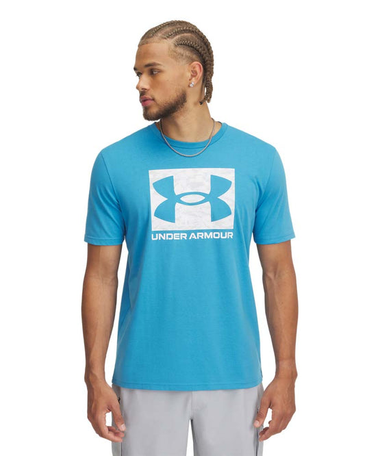 UA ABC CAMO BOXED LOGO SS (1361673-452) Men