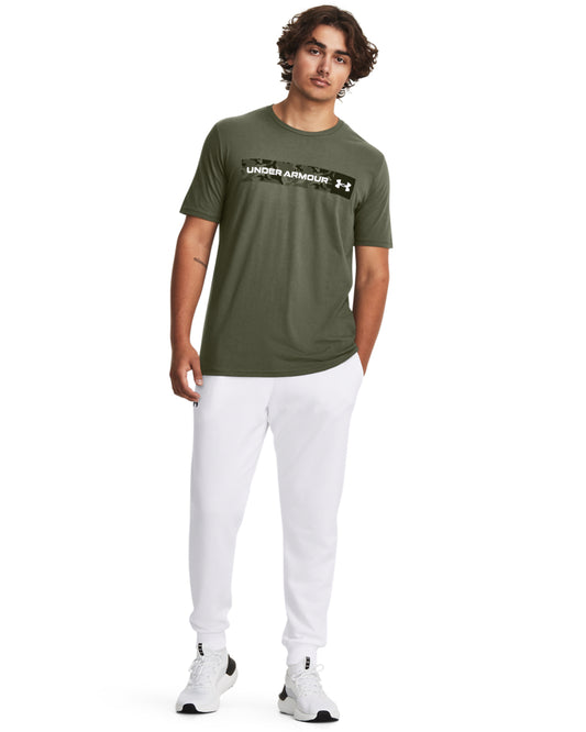 UA CAMO CHEST STRIPE SS (1376830-390) Men