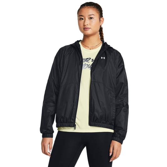 UA RIVAL SPORT WINDBREAK JKT (1382698-001) Women