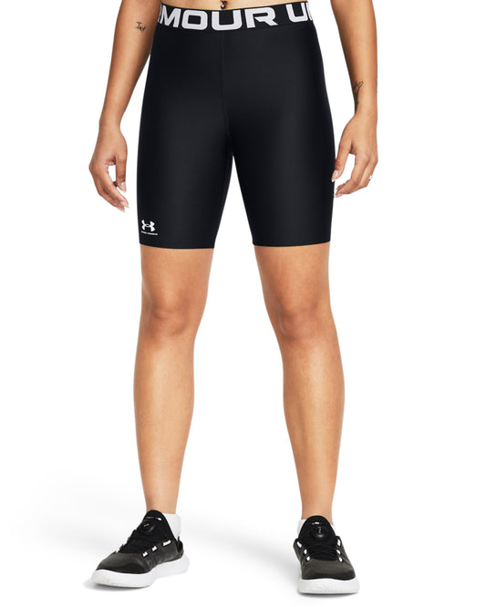 UA HG 8IN SHORT (1383627-001) Women