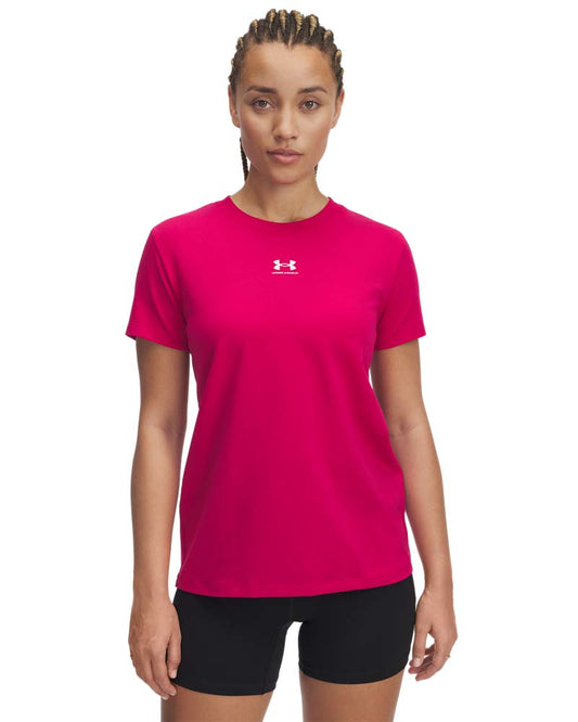 UA RIVAL CORE SS (1383648-681) Women