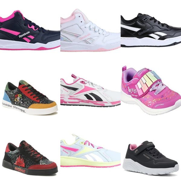 Kids' Sports Shoes - Reebok, Mickey&Friends, Fila cover