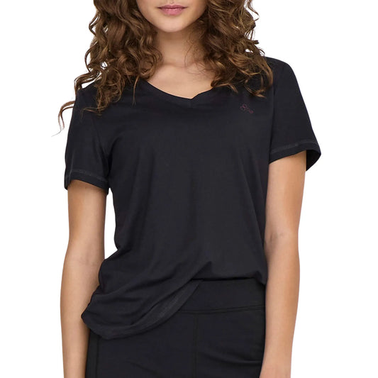Only Play Font Life Shirt (15338958-BLUEGRAPHIT) Women