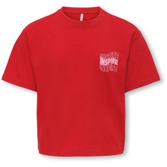 Only Jasmine Boxy Shirt (15359642-SALSA) Kids