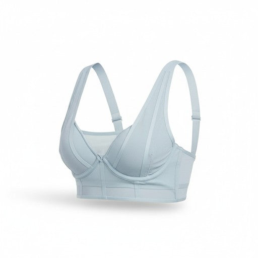 Adidas Tailored Luxe Sports Bra Blue, Women