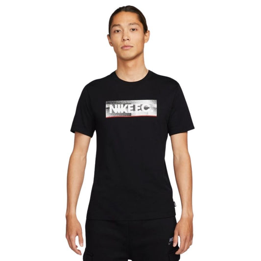 Nike NK Fc Tee Seasonal Block T-Shirt Black DH7444 010 Men