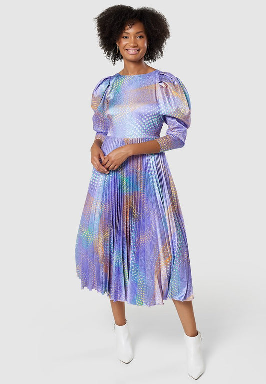Closet London Pleated Dress D8877 Women