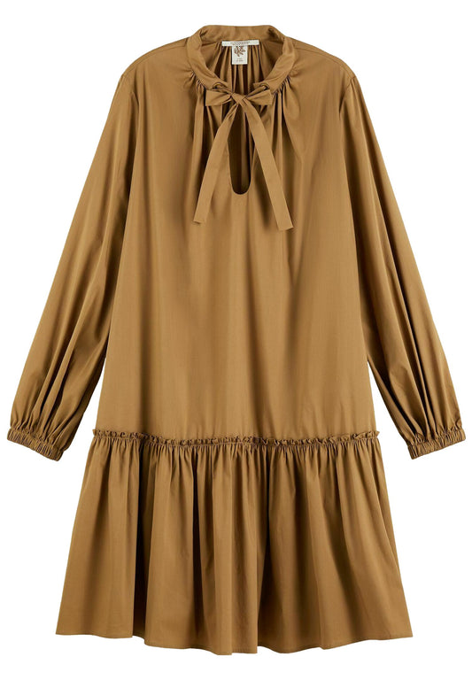 Scotch & Soda Tunic with voluminous sleeves in organic cotton mix (SC321C06D-O11) Women
