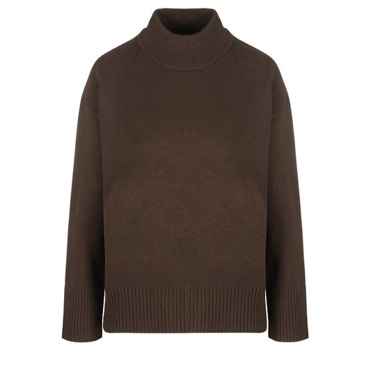 DKNY Mock Neck Relaxed Sweater (DJ5R0889) Women