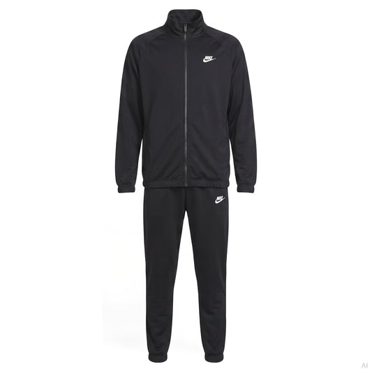 Nike Classic Black Full-Zip Tracksuit, Men