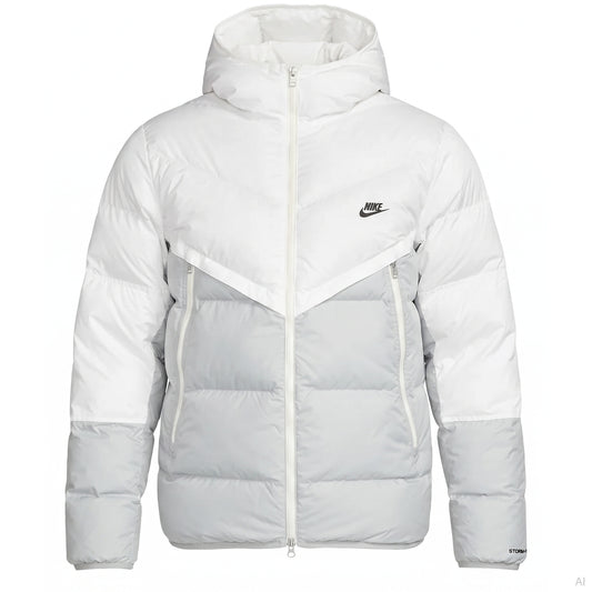 Nike Storm-FIT Windrunner Down Puffer Jacket White, Men
